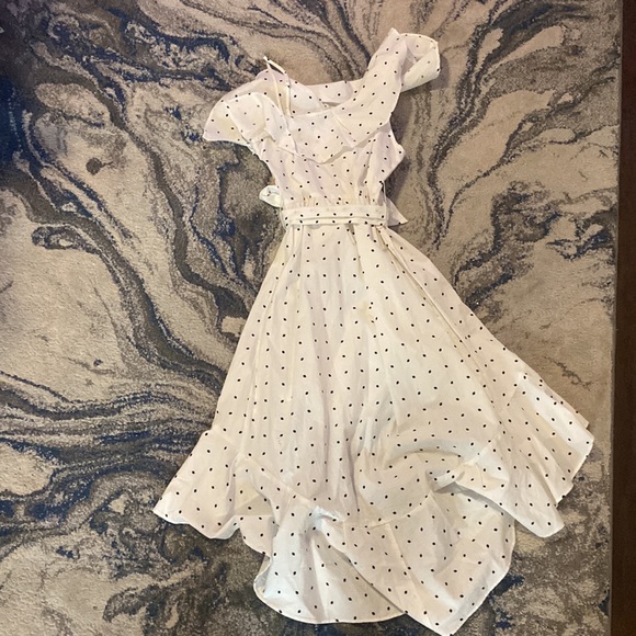 One size ( x small/small) polka dot dress NWOT - Picture 3 of 6
